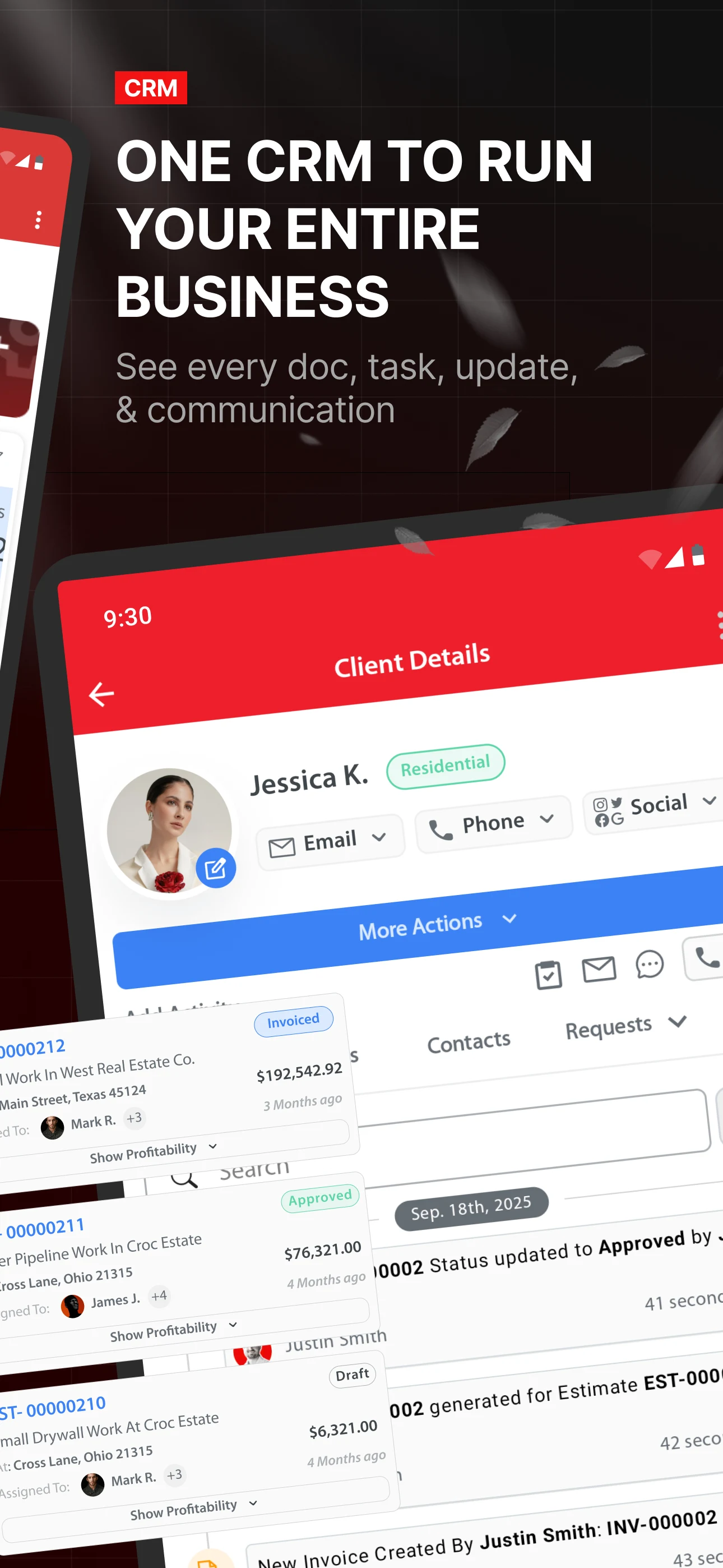 Contractor+ Invoice & Estimate screenshot