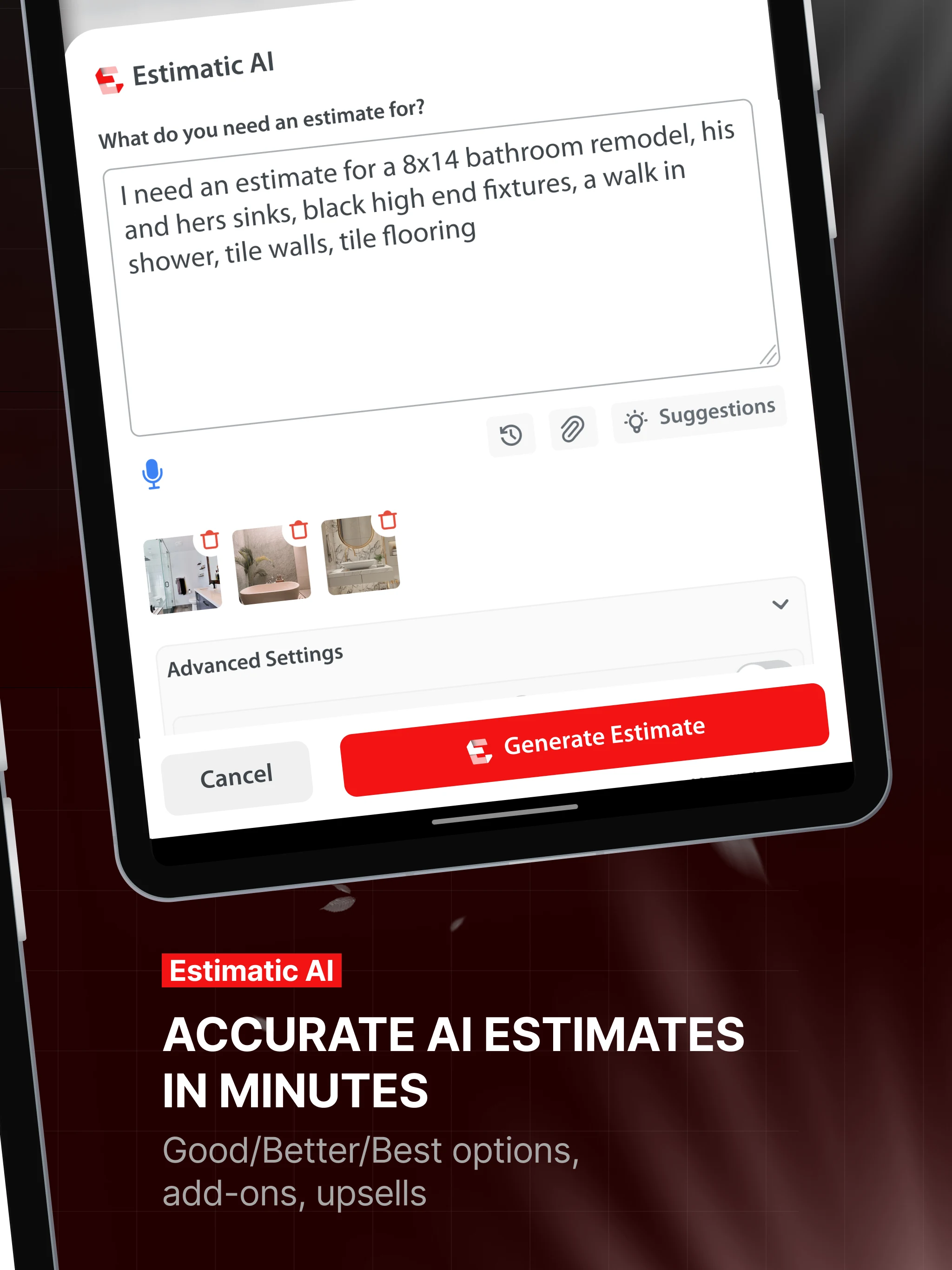 Contractor+ Invoice & Estimate screenshot