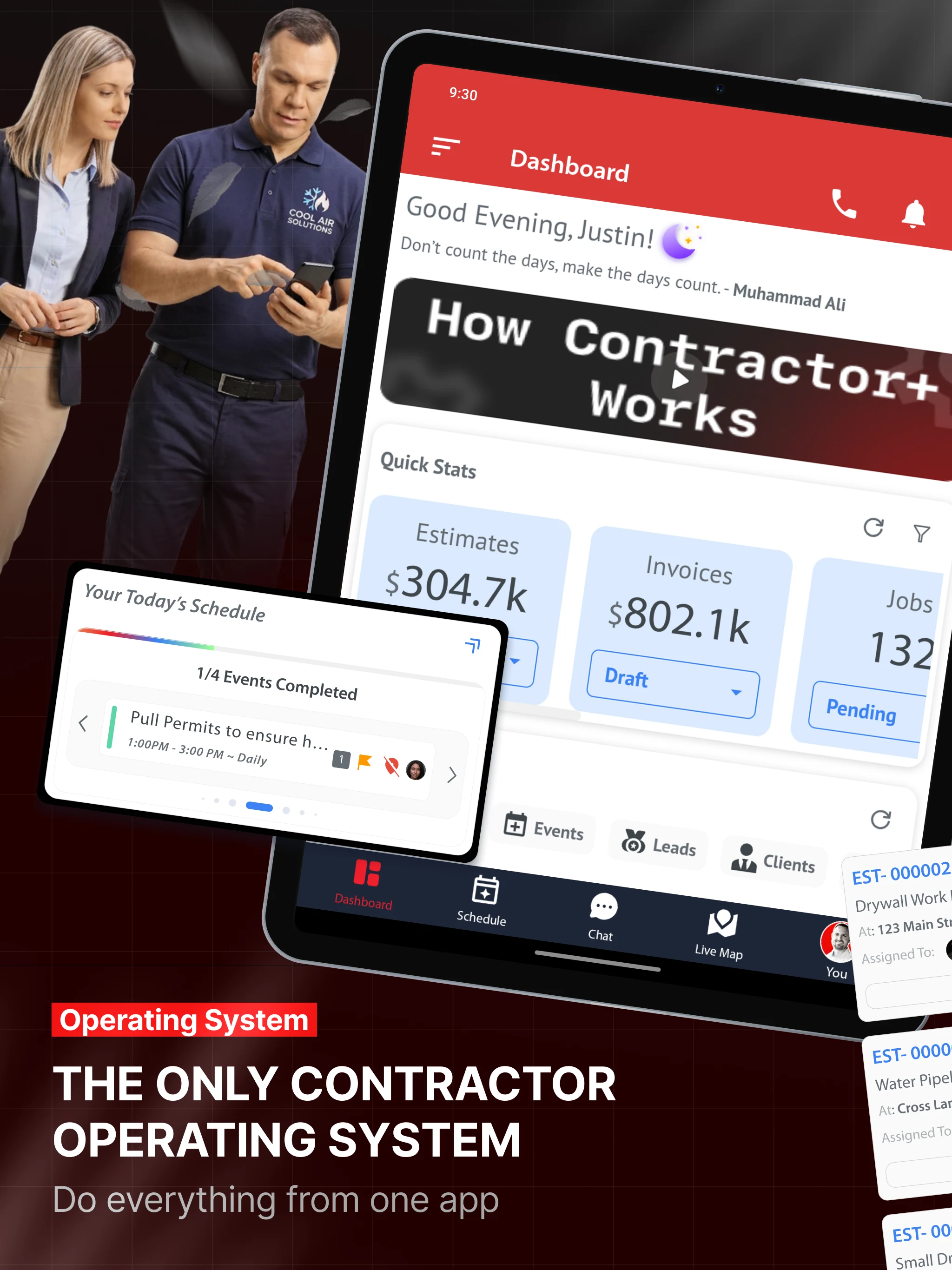 Contractor+ Invoice & Estimate screenshot