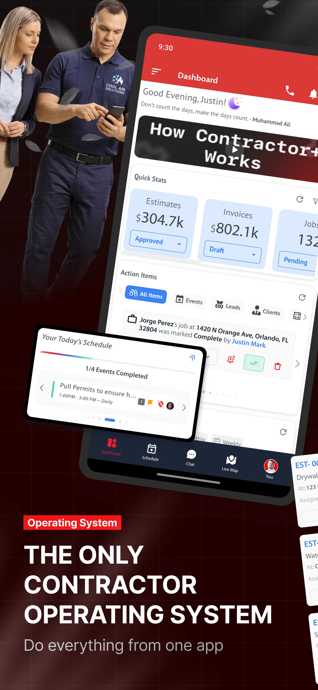 Contractor+ Invoice & Estimate screenshot